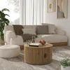 Salontafel Vicco Selva Eiken 80 x 80 cm met schuifdeur, Productafbeelding-voorbeeld 7