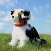 Peluche Pastore Australiano 35 Cm Ecologico Anteprima dell’immagine prodotto 3