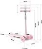 Ricokids Piko dreirädriger Tretroller - rosa Produktbild-Vorschau 13