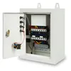 An open electrical control box with internal wiring and components visible. Náhled obrázku produktu