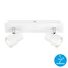 LED stropné reflektory otočné a výkyvné 2x GU10 po 5 W Náhľad obrázku produktu 2