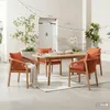 home24 Gartenessgruppe - 5-teilig - Beige Produktbild-Vorschau 1