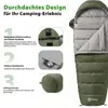 Sekey Schlafsack Camping Outdoor Mumienschlafsack 220x80x50 Produktbild-Vorschau 4