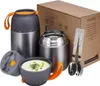 Thermobehälter für Essen Edelstahl thermo Lunchbox Produktbild-Vorschau 1