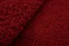 A close-up view of a dark red, textured fabric, likely a rug or carpet, with a fold creating a shadow and depth. Anteprima dell’immagine prodotto