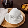 MALACASA 4dílná sada šálků, porcelánová sada šálků na kávu, Náhled obrázku produktu 5