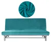 Elastischer Velours-Bezug für Schlafsofa / Couch 190–210 cm Produktbild-Vorschau 1