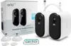 A product box and two Arlo Essential XL FHD Outdoor Cameras are displayed. Anteprima dell’immagine prodotto