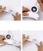 Collage of four images showing how to assemble a hula hoop. Voir les images du produit