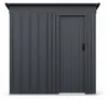 Aga Casetta da giardino 163x182x89 cm Grigio scuro Anteprima dell’immagine prodotto 3