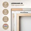 MuchoWow® - Leinwandbilder - Abstrakt - Beige - Orange - Produktbild-Vorschau 3