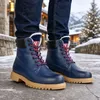 Nebulus Skórzane buty zimowe HIBO dla mężczyzn z wełną Podgląd zdjęcia produktu 9