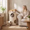 Fudajo Forest Kratztonne weiß-cremefarben Höhe 61 cm Ø 35 Produktbild-Vorschau 8