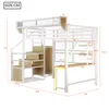 okwish Vysoká postel 140×200 s bezpečnostním žebříkem Náhled obrázku produktu 6