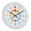 Lernuhr Kinderuhr Wanduhr bunt analoge Montessori Wanduhr Produktbild-Vorschau 1