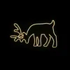 Gotel Ld9 Neon Light Reindeer Warm White Voir les images du produit 1