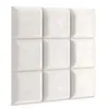 A white padded wall panel with a grid pattern. Anteprima dell’immagine prodotto