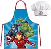 Zástěra pro děti s kuchařskou čepicí Avengers Náhled obrázku produktu 9