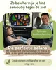 2x HECKBO Autozonneschermen voor kinderen met junglemotief Productafbeelding-voorbeeld 6
