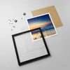 Gerahmtes Poster - Schwarzer Rahmen - Meer Strand Welle - Produktbild-Vorschau 4
