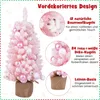 COSTWAY Mini sapin de Noël artificiel 90cm, Petit sapin Voir les images du produit 6