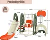 Plac zabaw dla dzieci COSTWAY 6 w 1, zjeżdżalnia i huśtawka Podgląd zdjęcia produktu 5