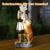 Erdmännchen-Dekoration, Solar-Erdmännchen mit Solarlicht, Produktbild-Vorschau 5