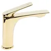A gold-colored faucet on a white background. Produktbild-Vorschau