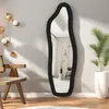 Specchio a figura intera nero, 160x50 cm, specchio da Anteprima dell’immagine prodotto 1