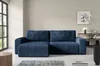 Furnisell Ecksofa L Form Cord Sofa "FANO", Dunkelblau Produktbild-Vorschau 1
