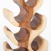 Massivholz Weinregal / Flaschenhalter BOTOL-S ca. H50cm Produktbild-Vorschau 5
