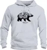 Hoodie Herren Bär Abenteuer Berge Wald Bear Mountains Produktbild-Vorschau 2