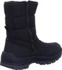 A black winter boot shown from the side. Voir les images du produit