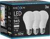 Mexen Nova 3x LED-Glühbirne E27, A60, 9W, Neutral - 4000K, Produktbild-Vorschau 1