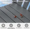 COSTWAY Hoher Adirondack Stuhl mit Fußstütze, Armlehne, Produktbild-Vorschau 4