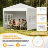 Pevná pavilónová štruktúra Faziango, rozmer 3x3 m, so Náhľad obrázku produktu 5