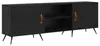 vidaXL Meubles TV, 150 x 30 x 50 cm, noir, imitation chêne, Voir les images du produit 1