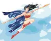 Zuty - Malen nach Zahlen - GEMALTE WONDER WOMAN III, 40x50 Produktbild-Vorschau 3