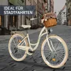Milord Komfort Fahrrad Mit Weidenkorb Damenfahrrad, 28 Produktbild-Vorschau 6