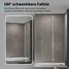 Duschabtrennung Walk in Falttür Dusche 120 x 185cm Faltbar Produktbild-Vorschau 5