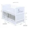 Baby-Delux Babybett Kinderbett Gitterbett Princess 60x120 Produktbild-Vorschau 9