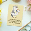 Mr. & Mrs. Panda Postkarte Sommerfarben - Gelb Pastell - Produktbild-Vorschau 2