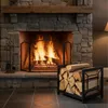 Regał na drewno kominkowe Relaxdays, metalowy, nowoczesny, Podgląd zdjęcia produktu 2