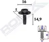 ROMIX ROM clip per tappezzeria C70351 Anteprima dell’immagine prodotto 1