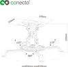 conecto CC50280 Deckenhalterung für Beamer, neigbar: -15° Produktbild-Vorschau 4