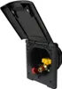 Prise de gaz magnétique noire 130x145mm, diamètre de Voir les images du produit 1