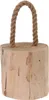 H&S Decoration | Türstopper aus Teakholz - 14x14 cm - Produktbild-Vorschau 1
