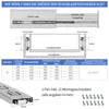 YALION® 10 Paar Schubladenschienen Vollauszug 350 mm Produktbild-Vorschau 3