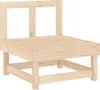vidaXL Garten-Mittelsofas 2 Stk. Massivholz Kiefer Produktbild-Vorschau 3