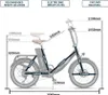 20 Zoll Elektrofahrrad Pedelec,mit MINI Elektrische Produktbild-Vorschau 6